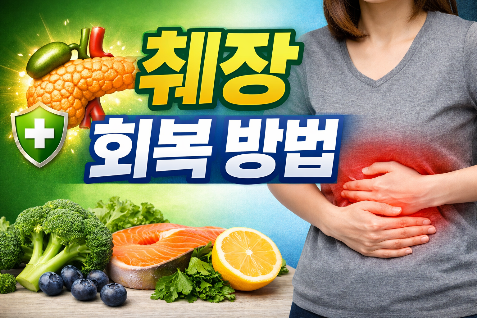 췌장 회복방법 완벽정리 음식 운동 영양소 총 가이드