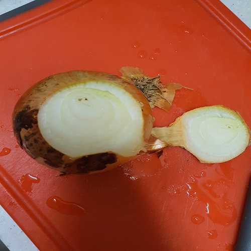 카레라이스 맛있게 만드는 법 양파썰기