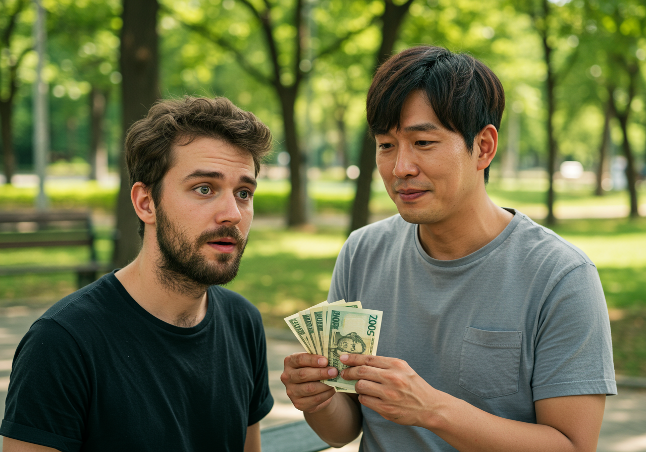 쌓여 있는 돈을 보는 꿈