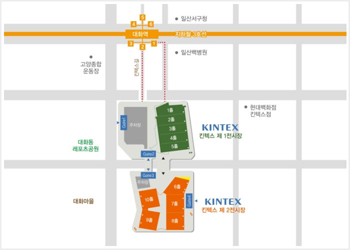 오시는 길