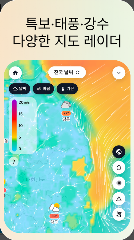 일기 예보, 주간날씨 예보