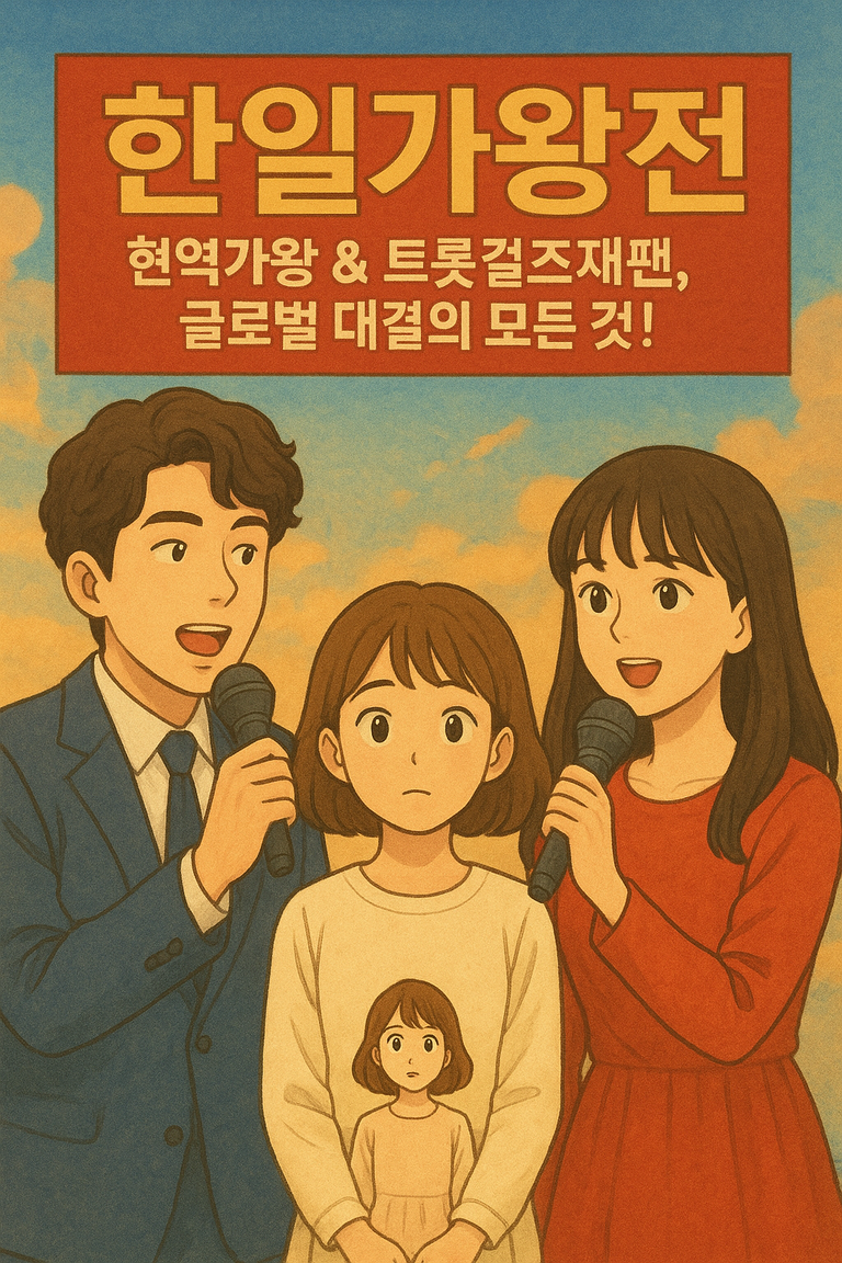 한일가왕전' 완벽 분석: 현역가왕 &amp; 트롯걸즈재팬, 글로벌 대결의 모든 것!