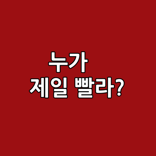가장 빠른 공룡은? 공룡 속도에 대한