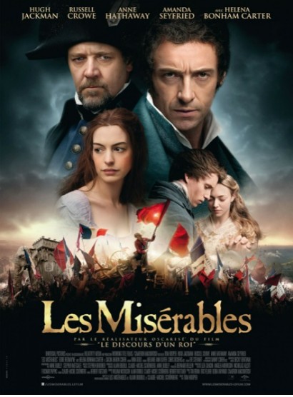 레미제라블 영화 포스터