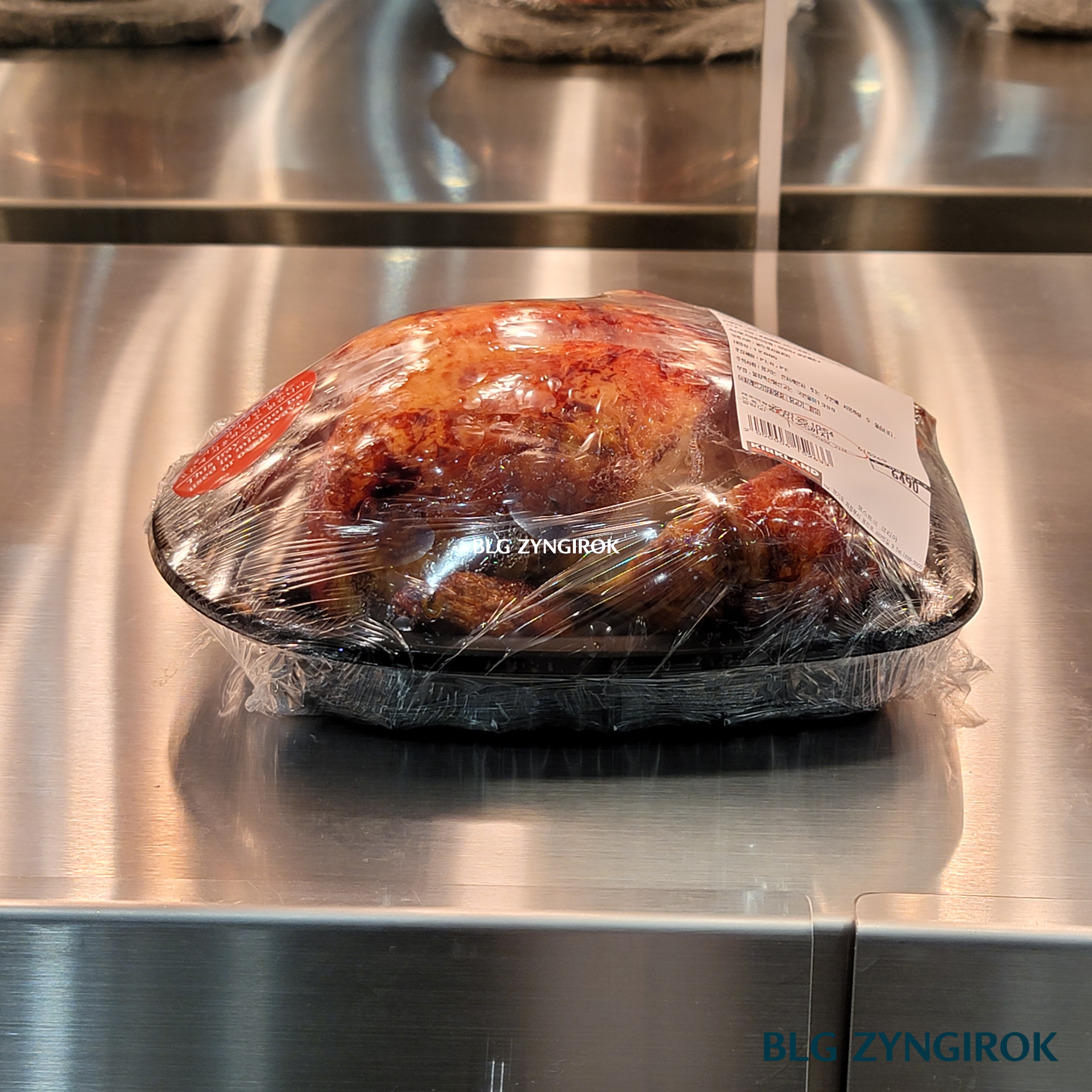 코스트코에-진열된-치킨-모습