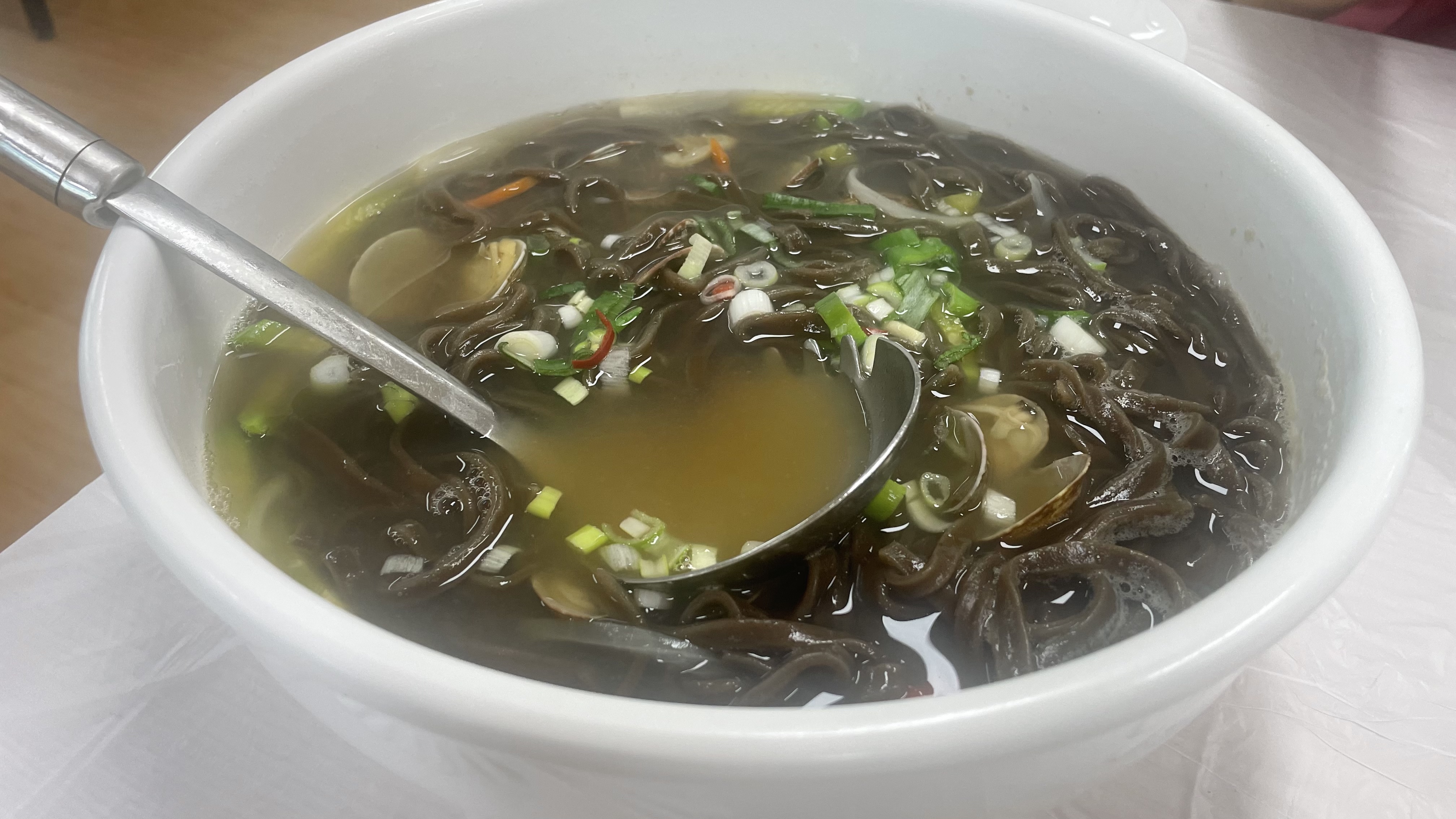 바지락 칼국수