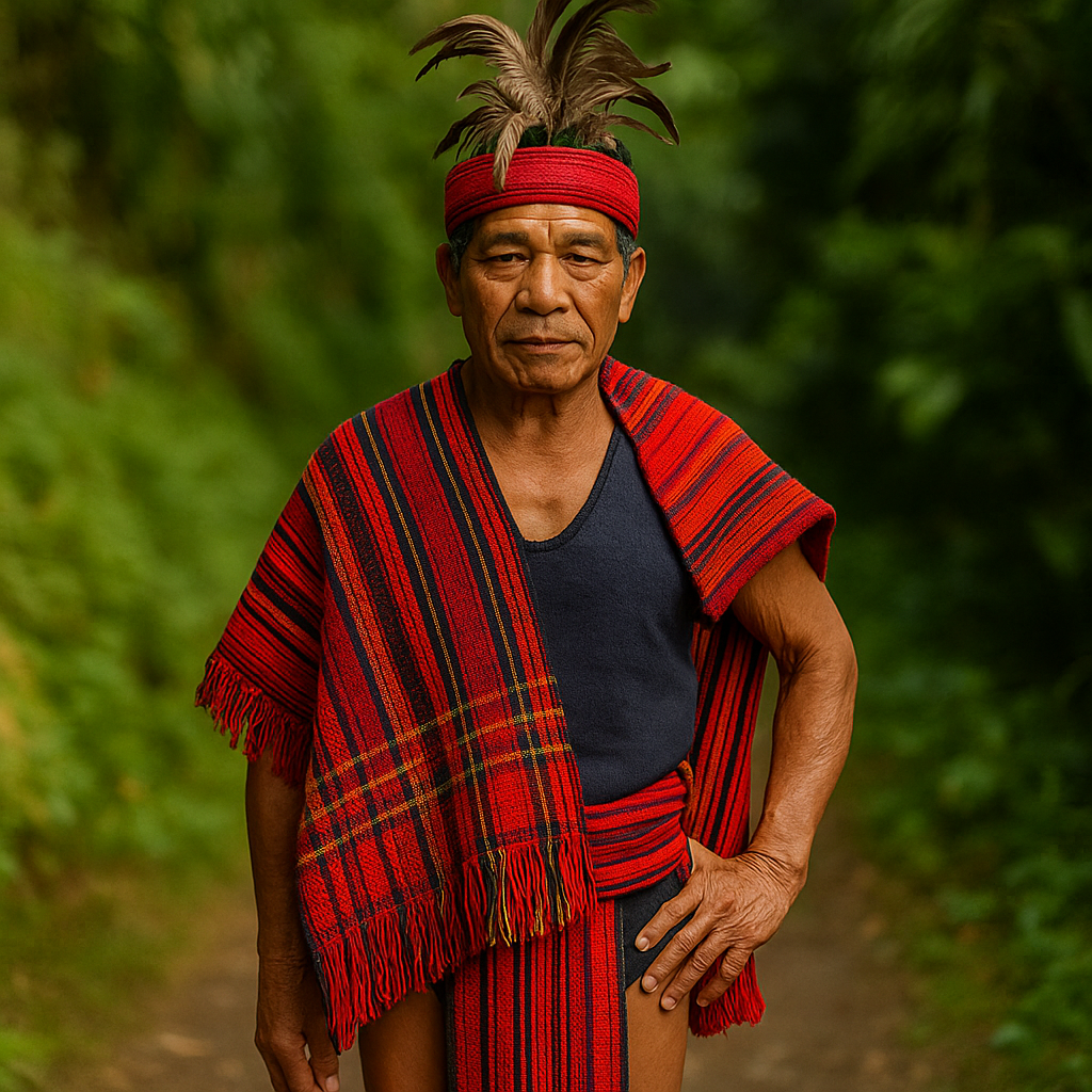 필리핀 이푸가오족의 천연염색 복식 벼농사 의례와 옷의 상징성