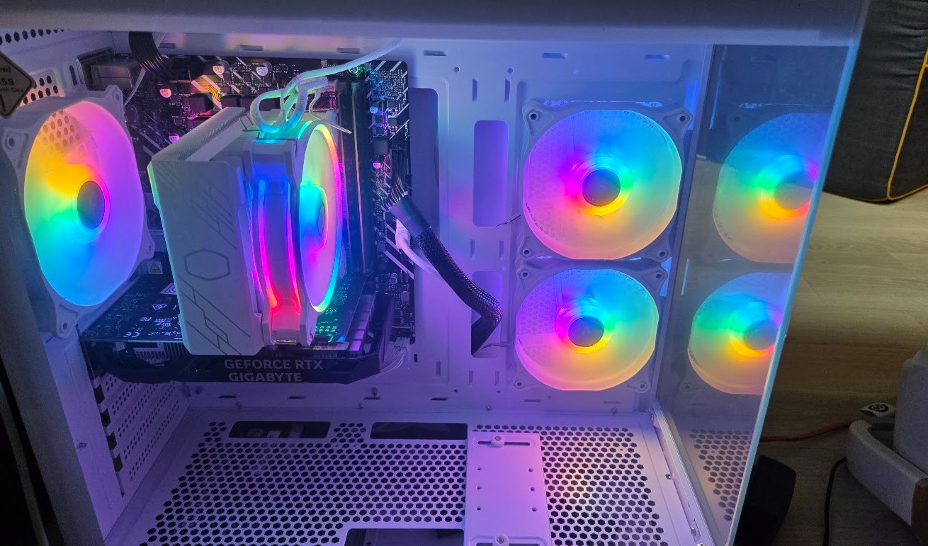 가성비 조립PC 케이스 앱코 (ABKO) U30 마린 화이트 후기 사진10