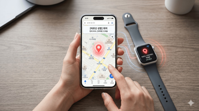 치매 배회 스마트워치 위치추적 앱으로 가족 찾는 방법