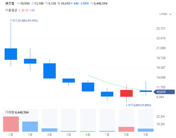 보안관련주대장주수혜주TOP5_샌즈랩