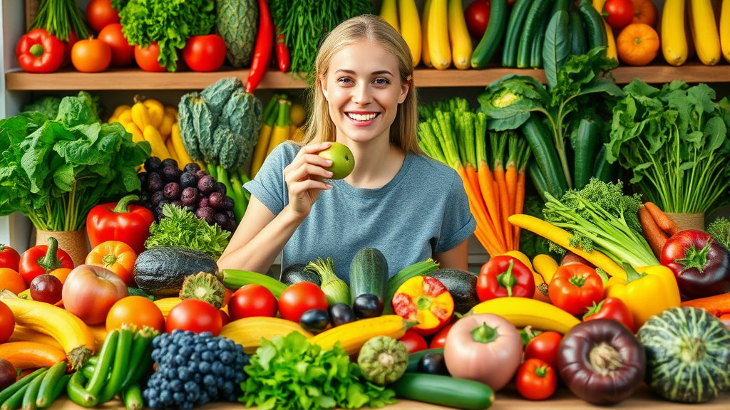 채소와 과일 섭취