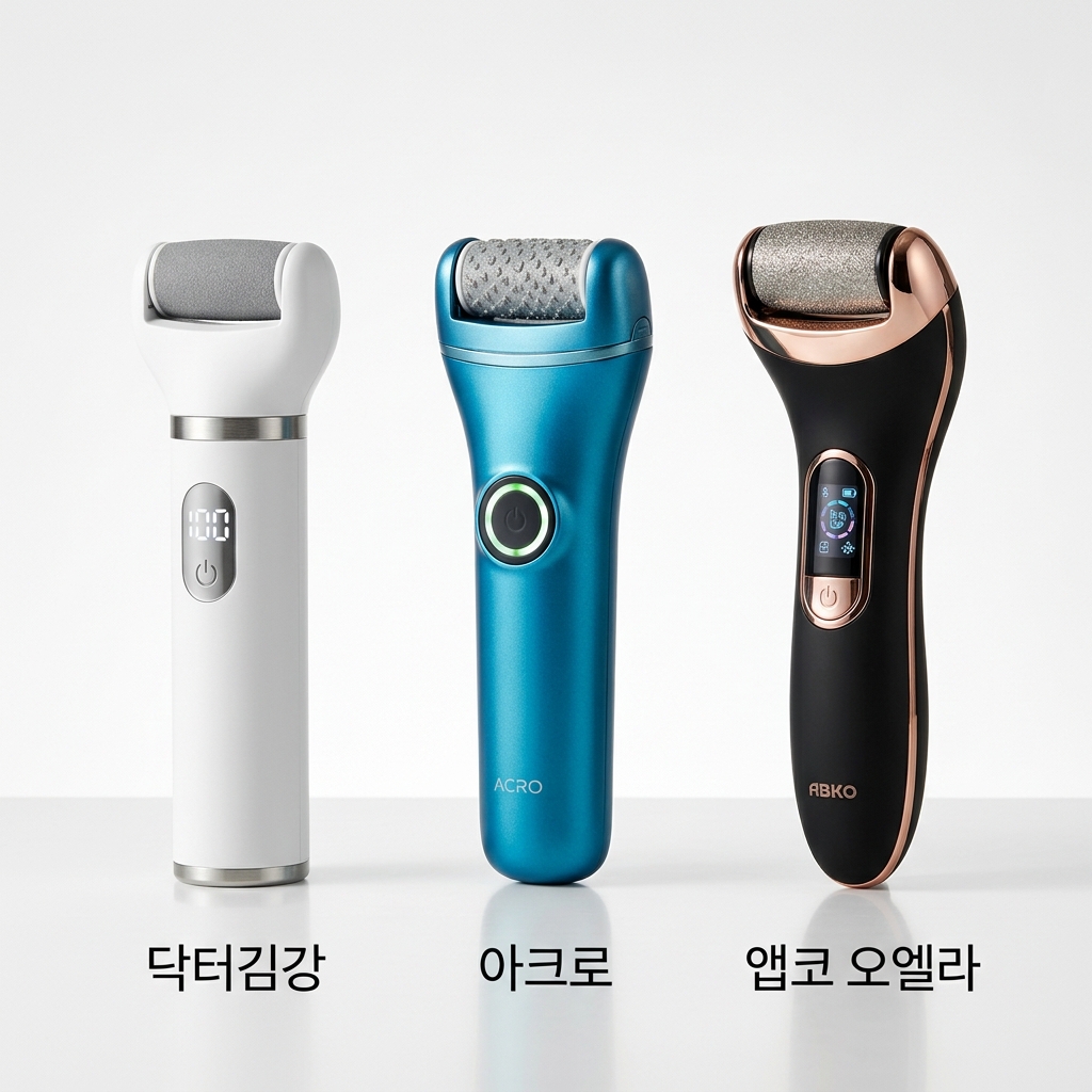 전동 발각질제거기 추천 3종 비교