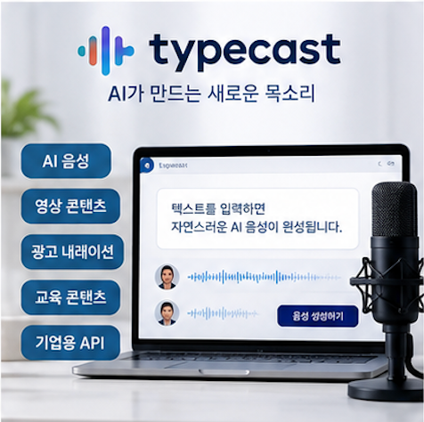 네오사피엔스 타입캐스트 AI 
