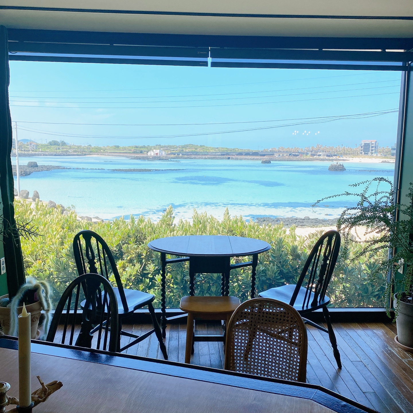 제주 조천 쇠물깍 함덕해수욕장 마피스 카페 빈티지 오션뷰