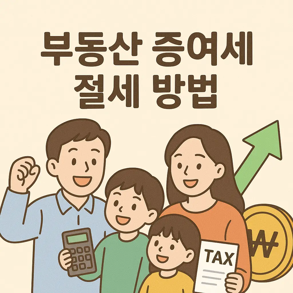 부동산 증여세 절세 방법 이미지 사진