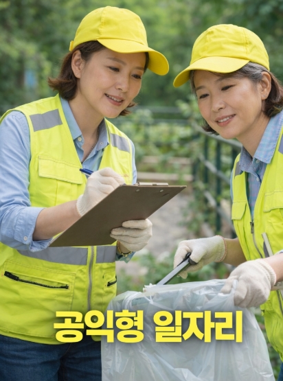 노인일자리 공익형 사회서비스형 종류 차이 총정리!