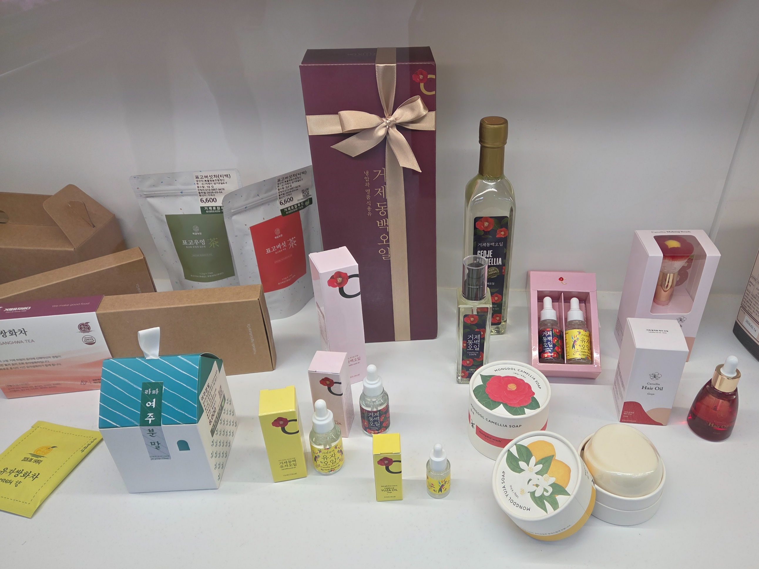 거제 여행 쇼핑 거제 동백오일 화장품