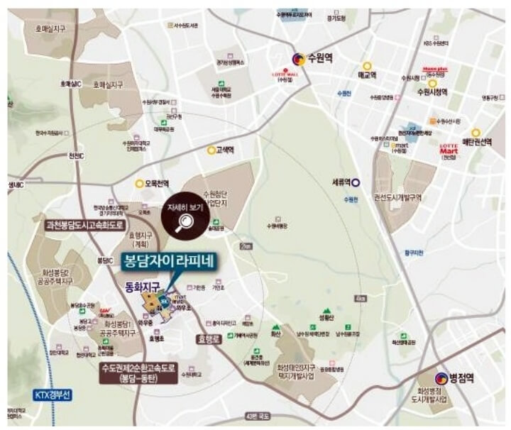 봉담-자이-라피네-분양가-평면도