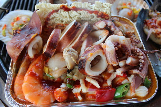 매일아침 꽃무지개물회