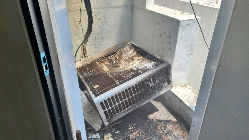 중구 동성로 에어컨 실외기 화재, 대구소방