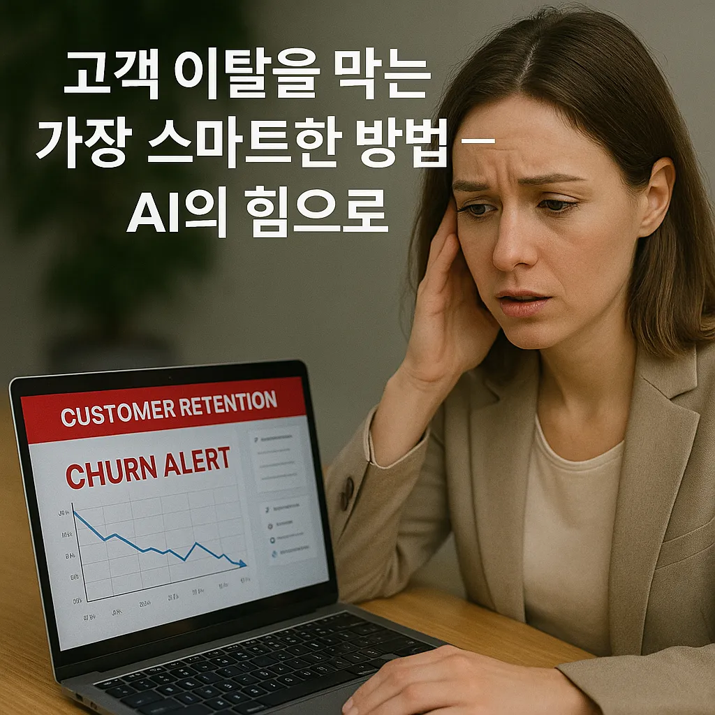 고객 이탈을 막는 가장 스마트한 방법 &mdash; AI의 힘으로