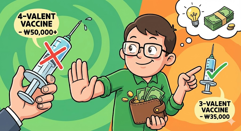 2025년 독감 백신 가격 아끼는 법 공개