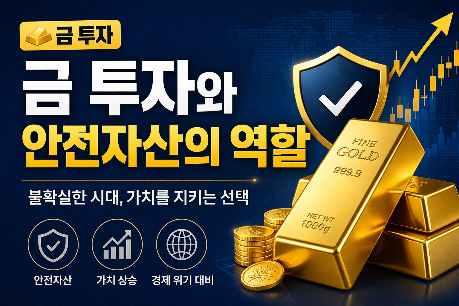 금 투자와 안전자산의 역할