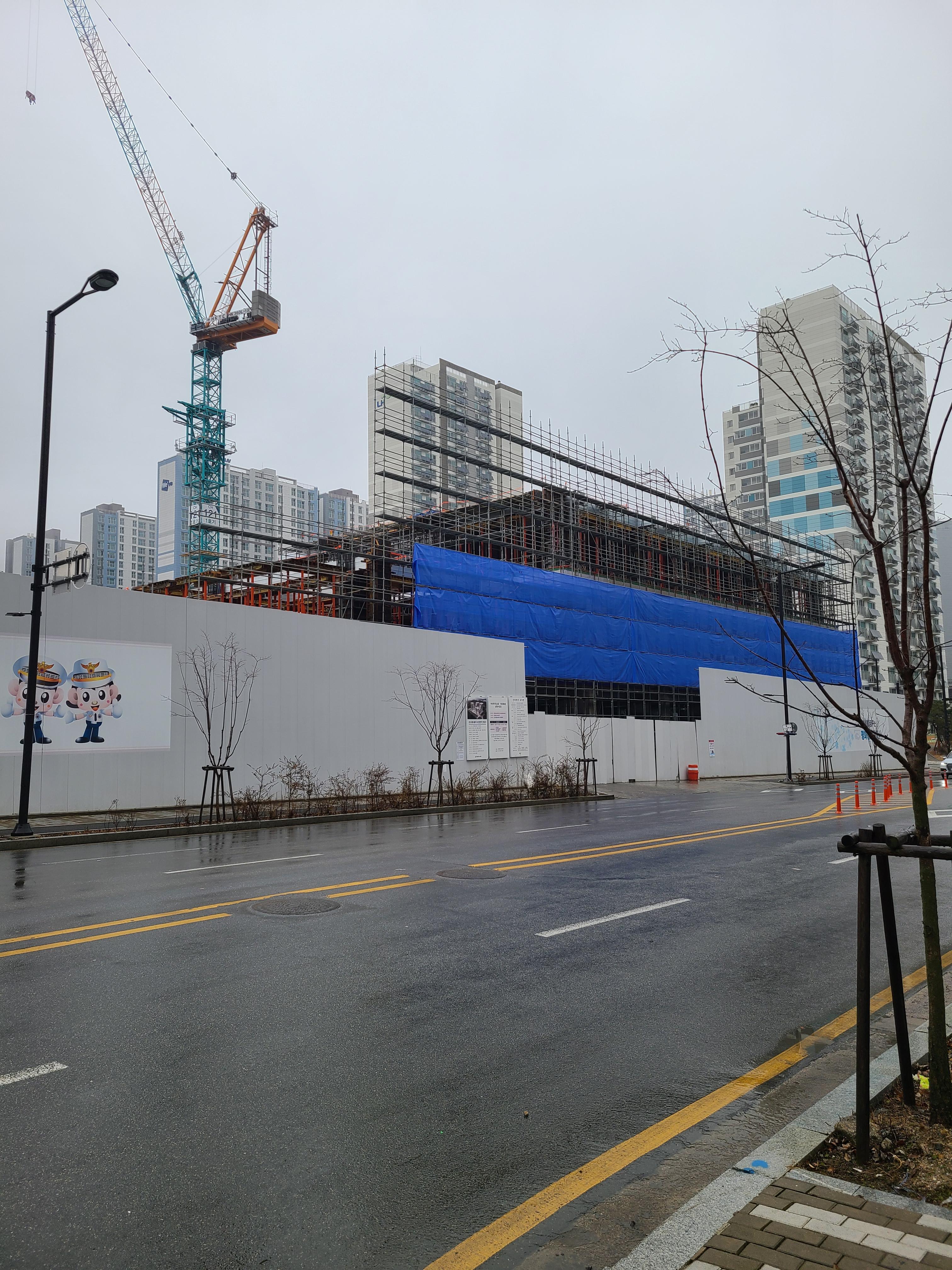 현대 테라타워 DMC 공사현장3