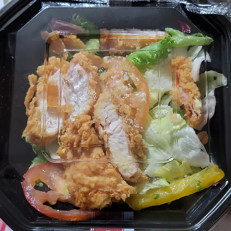 kfc-징거샐러드-사진