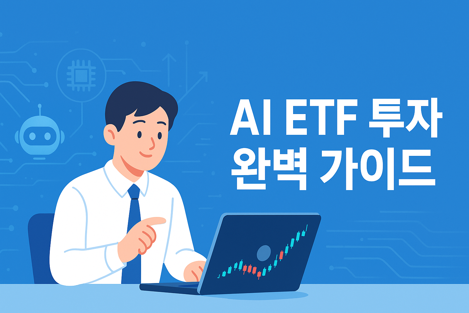 AI ETF 투자 시대 로봇 이미지