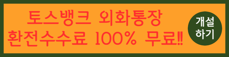 토스뱅크 외화통장