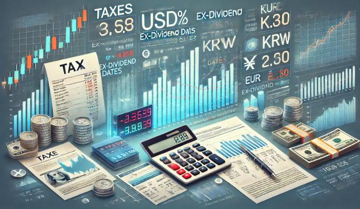 배당 재투자 시 주의해야 할 점, 세금·배당락일·환율 분석