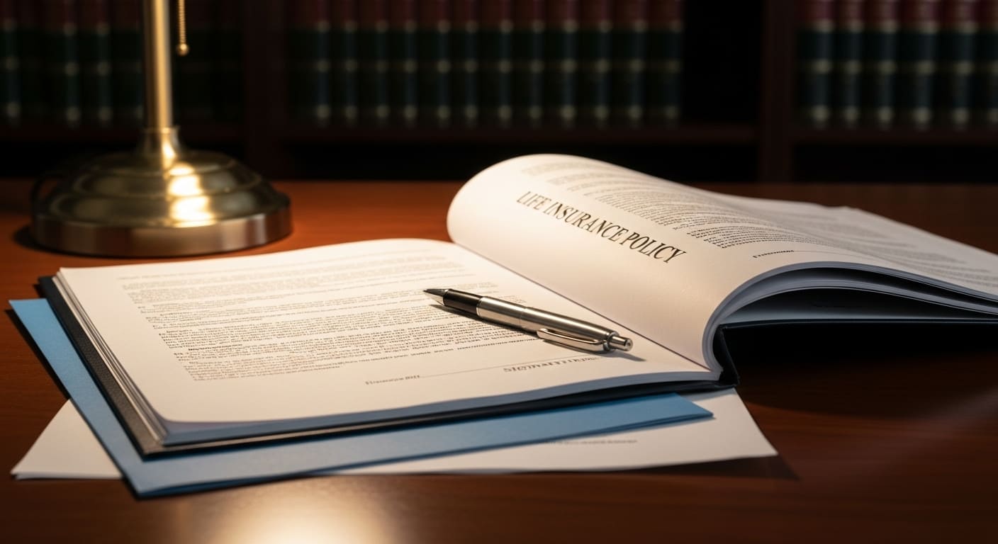 종신보험 연금전환 신청서 서류 장면