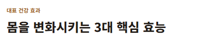 병아리콩 효능