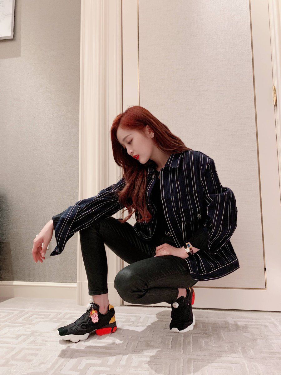 우주소녀 선의 인스타그램 사진 몸매