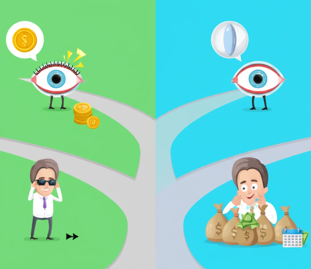 다초점 렌즈 삽입술 노안 재발 없이 ..