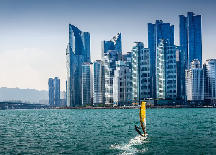 도시와 바다의 완벽한 조화