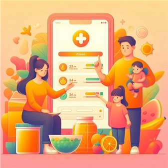 비타민 섭취 기록 1