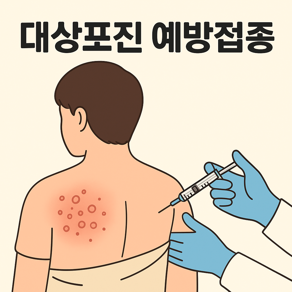 대상포진 예방접종 및 무료 접종