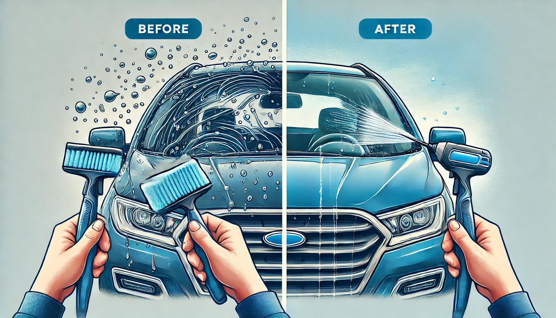 차량 유막 제거 효과와 필요성 완벽 정리