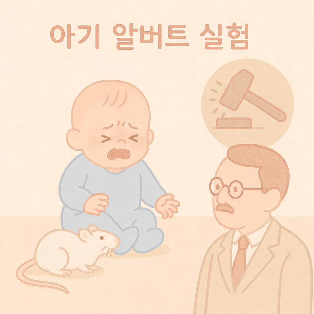 아기 알버트 실험, 공포도 학습될 수 있을까?
