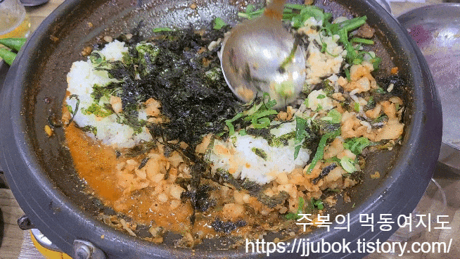 고향옥-얼큰순대국-순대전골-볶음밥-2