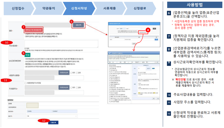소상공인 정책자금 신청방법