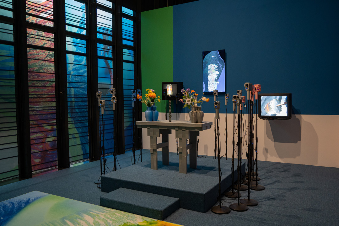 백남준 아트센터 내부 분위기