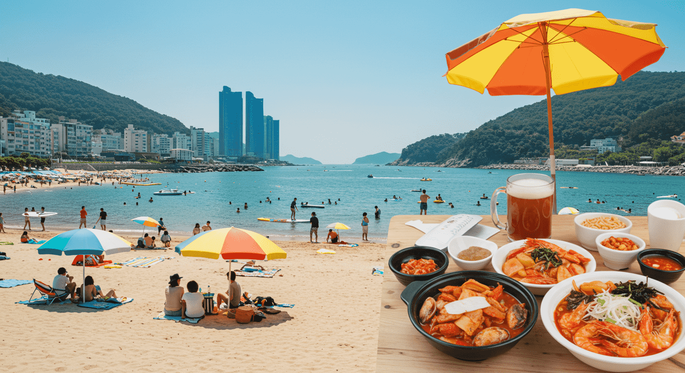 해운대 여름휴가 추천 맛집과 해양레저 가이드
