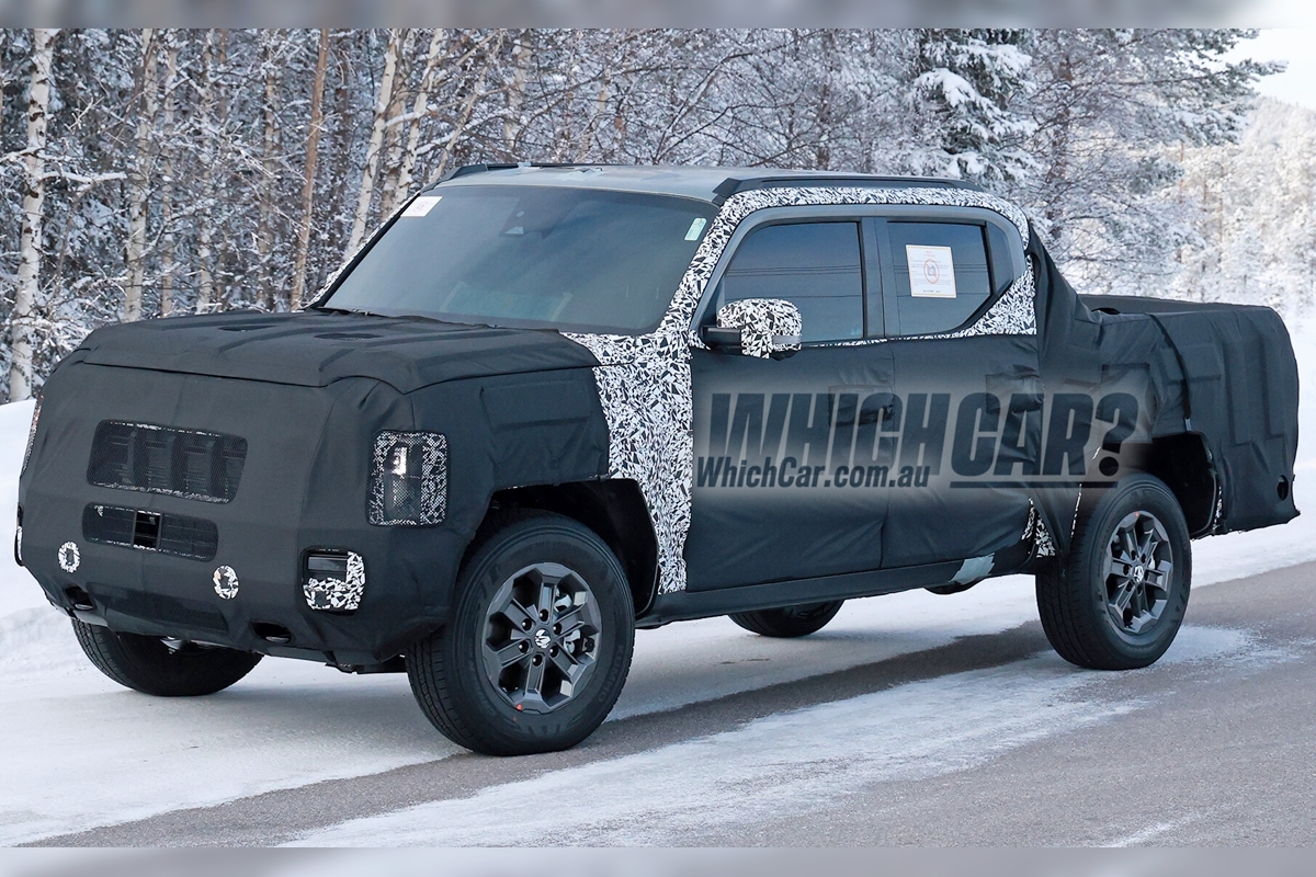 기아 프레임바디 픽업트럭 타스만 테스트카