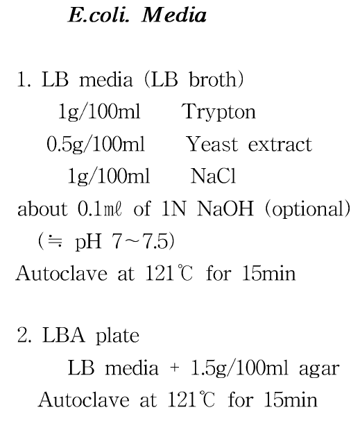 LB/LBA 조성