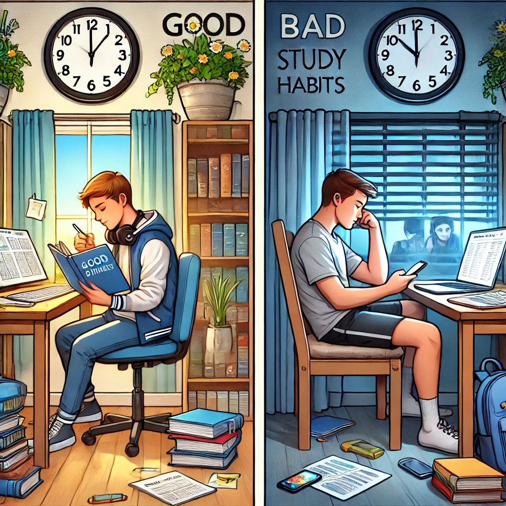 유아 및 초·중·고 교육(학교 성적을 올리는 방법: 공부 습관 형성의 중요성)