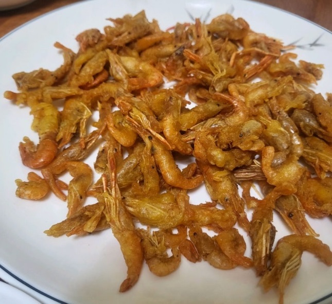 영동-민물새우튀김-청산식당