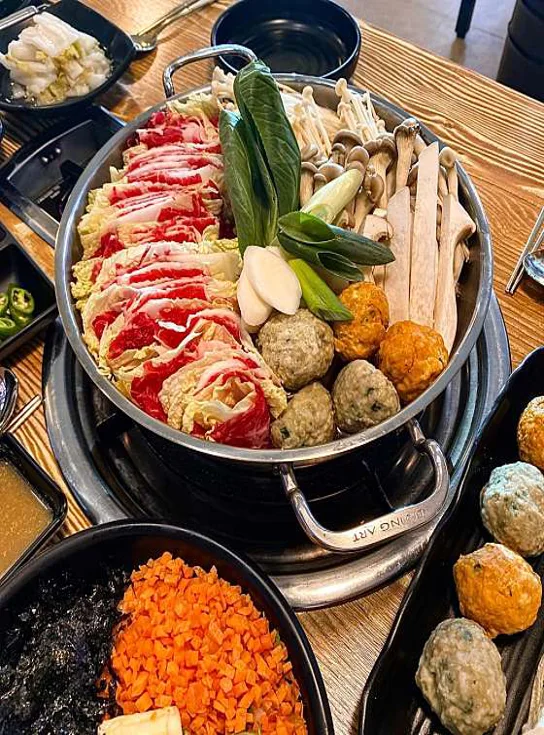 화산식당 산더미 물갈비